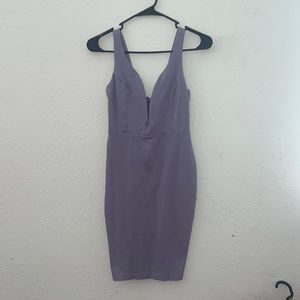windsor body con dress lilac